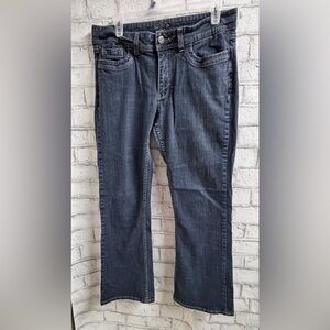 Riders by Lee Women’s Straight-Leg Jeans in Dark Blue Wash